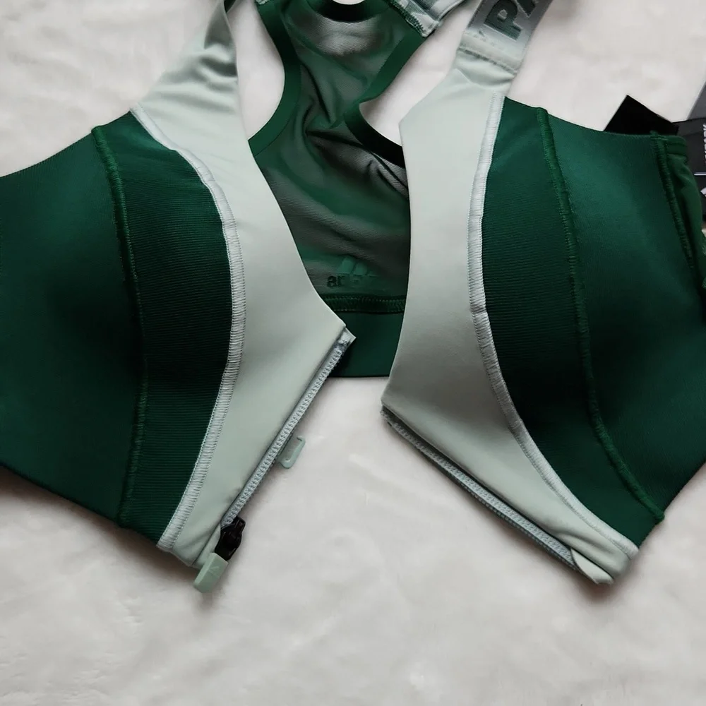 Adidas Activewear, Gym, Workout, Ivy Park XS,Mesh, Support Bra w/ Front Zipper - Picture 6 of 8